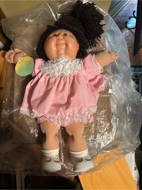 Cabbage Patch Kids Doll with Original Tag - Pink Outfit